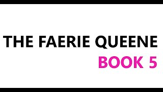 THE FAERIE QUEENE Book 5 Summary in Hindi  Complete summary in Hindi  Edmund Spenser