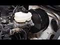 Jeep lj brake booster and master cylinder replacement