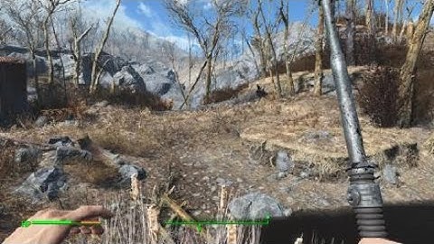 Fallout 4 Out of the map glitch.