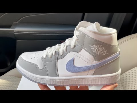 air jordan 1 mid wmns wolf grey aluminum