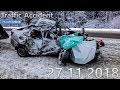 Подборка аварий и дорожных происшествий за 27.11.2018 (ДТП, Аварии, ЧП, Traffic Accident)