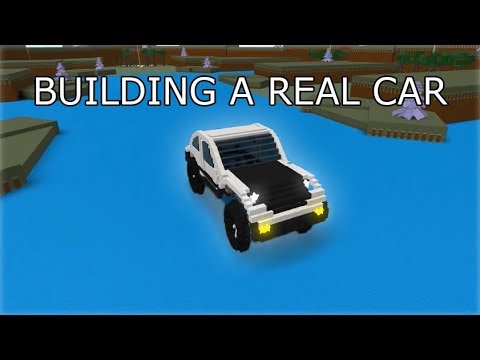 HOW TO MAKE A *WORKING* CAR! | Build A Boat For Treasure 