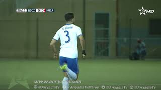 سريع وادي زم 1-0 حسنية أكادير هدف إبراهيم البحراوي في الدقيقة 36