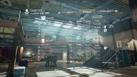 The Division | No no no, Not Today Skirmish Commendation
