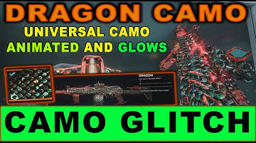 BO7 Glitch: CAMO GLITCH, BO7 ZOMBIES PILE UP, HOW TO UNLOCK THE UNIVERSAL DRAGON PRESTIGE CAMO FAST