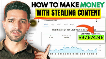 How faceless youtube channels make millions using copyright content (it