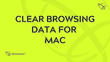 Clear Browsing Data For MAC