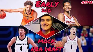Really Early 2021 NBA Mock Draft 🏀 ( ASMR )
