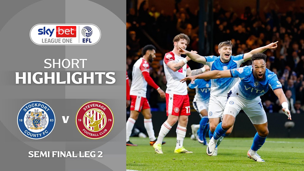 [Highlight] EFL League One : Stockport County vs Stevenage (14-05-69)