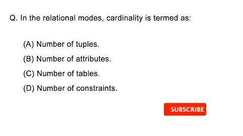 Week#2 Day#5:Imp. MCQs on DBMS basic concepts and Data Modelling | DBMS | NTA NET CSE June 2021