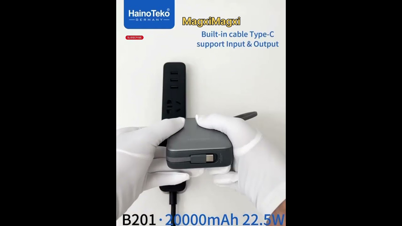 Haino Teko Germany B201 Fast Charging Power Bank 20000mah - 22.5w