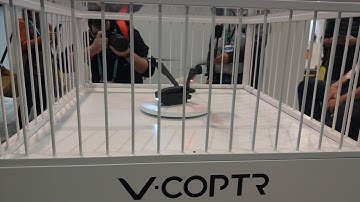 World First V-Shaped 4K Falcon Drone, CES 2020 [4K]