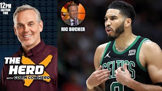 Ric Bucher Says That He Does Not Trust Jayson Tatum To Take The Last Shot l THE HERD