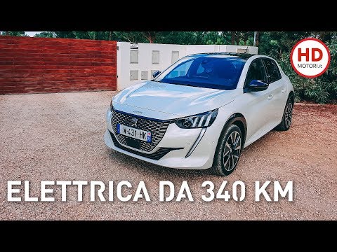 Peugeot e-208: COME VA la nuova ELETTRICA GT | Prova e consumi