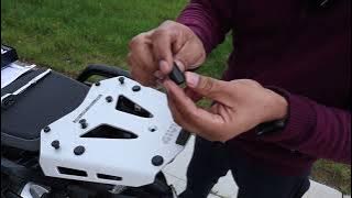 GIVI Monokey Base Plate Installation on Yamaha Super Tenere XT1200Z