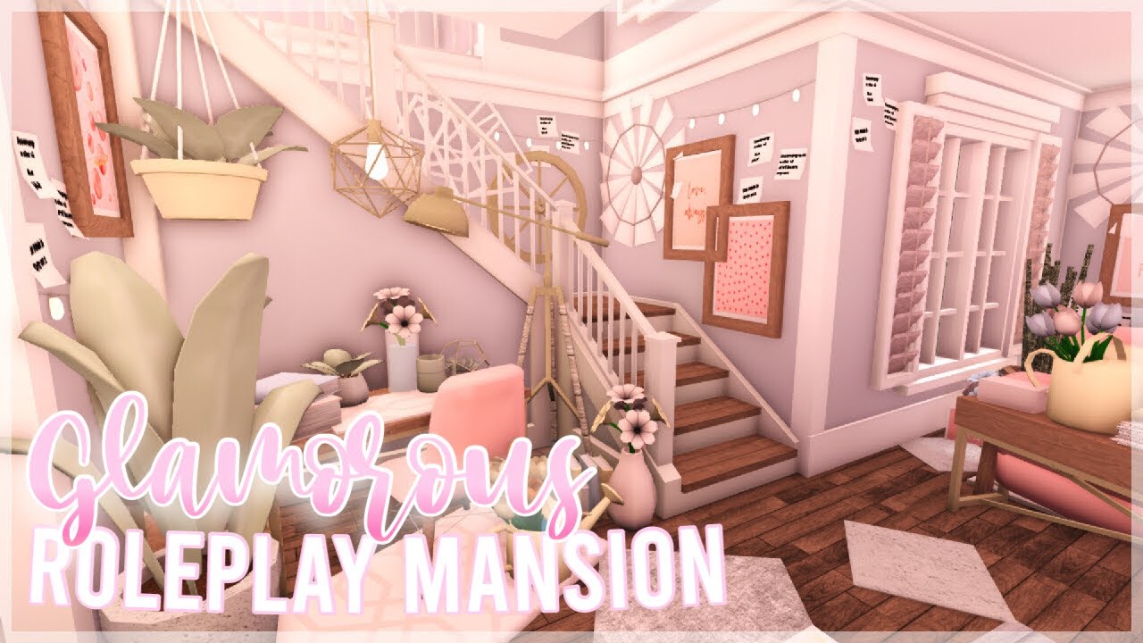 Bloxburg Blush Roleplay Mansion House Build In Mansions My Xxx Hot Girl
