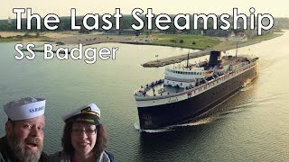 The Last Coal Fired Steamship in the US (SS Badger) 🚢 60 miles across Lake Michigan