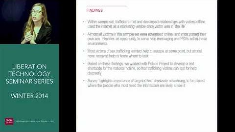 Human Trafficking: How Technology Can Be Used to Fight Back