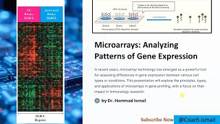 Use of Microarray in Immunology | Methods | Mechanisms | Applications and Insights