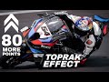 Incredible bmw worldsbk team increases the most points in 2024 season toprakrazgatlolu wsbk