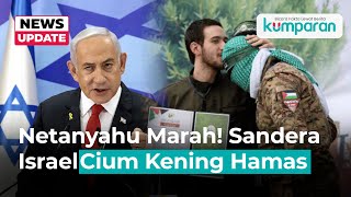 Momen Sandera Israel Cium Kening Pejuang Hamas yang Bikin Marah Netanyahu