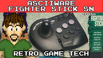 ASCIIWare Fighter Stick SN (Super Nintendo) - Retro Tech Review