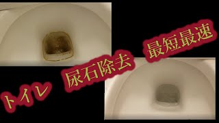 トイレ　尿石除去　最短最速