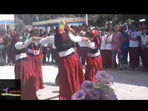 LE BHUJI JAALA RE CHUDA DANCE BY SCHOOL GIRLS IN GARHWALI SONG