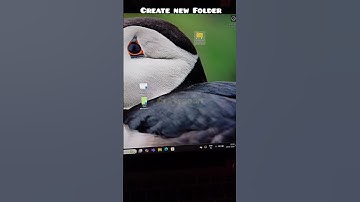 Create New Folder #computerknowledge #shortcutkeys #newfolder