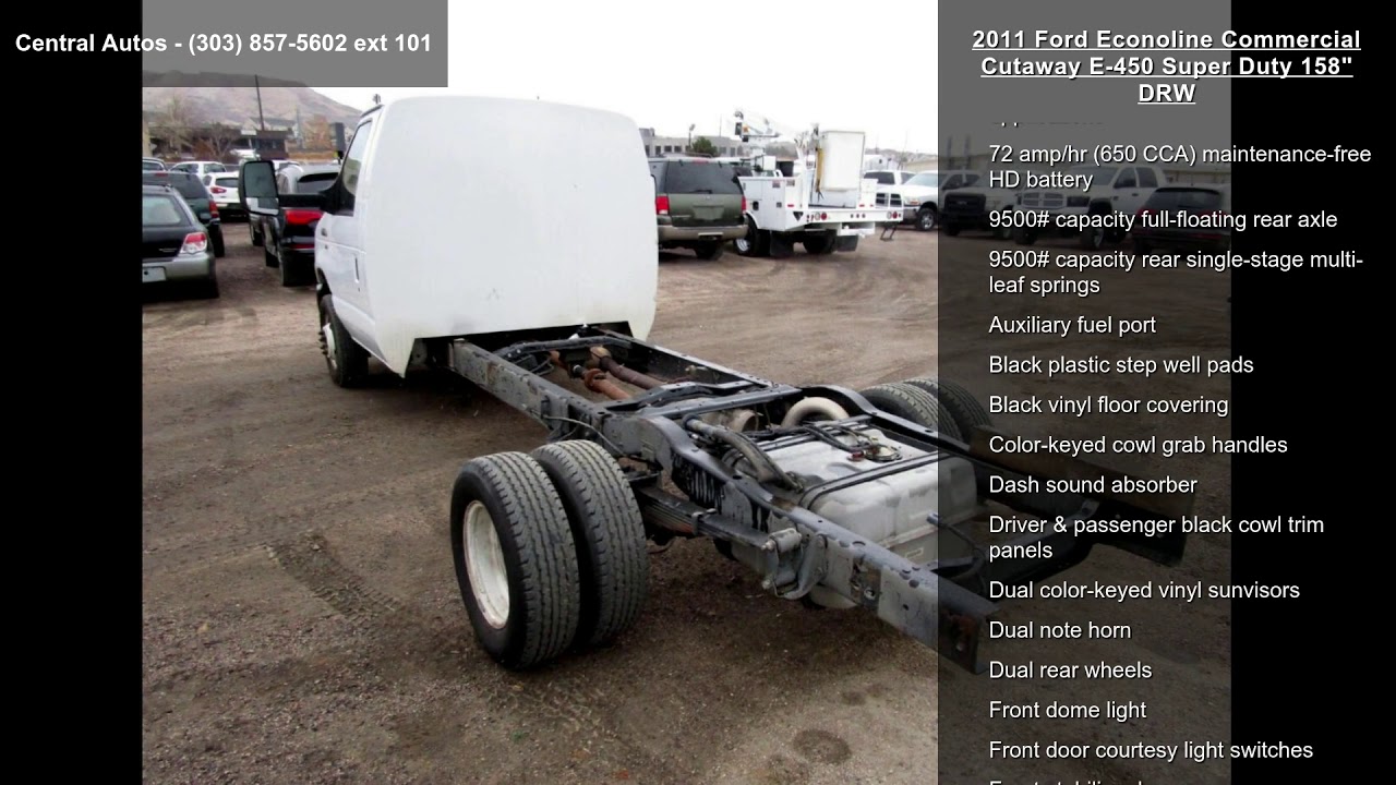 2011 Ford Econoline Commercial Cutaway E-450 Super Duty 1...