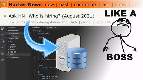Golang - ASK HN - Who is Hiring - Part1