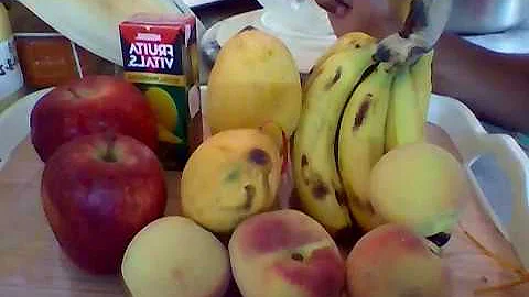 Mixed Fruit Chaat ( Apple, Mango, Peach and Banana) - Ramadan Special at Iftari