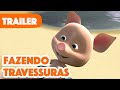 Masha e o Urso 🐻👱‍♀️ 💥 Novo episódio 2022 👶 Fazendo Travessuras 🐣 (Trailer) 🎬 1 de Abril!