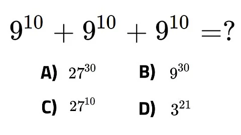 A Nice Exponential Problem | How To Add Powers