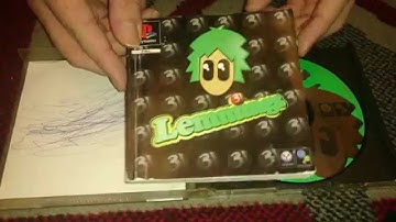 Nostalgamer Unboxes 3D Lemmings On Sony Playstation 1 UK PAL System Version