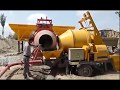 Бетономешалка с насосом из Китая - concrete mixer pump