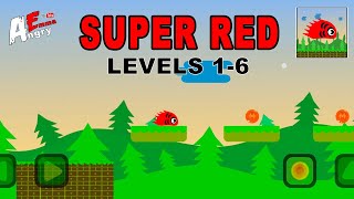 Super Red - Levels 1-6 / Gameplay Walkthrough (Android Game) screenshot 2