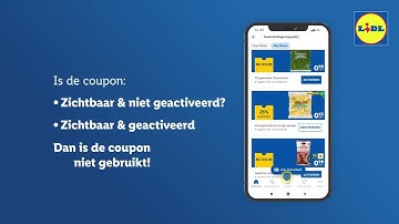 Waarom is mijn Lidl Plus coupon niet verzilverd?