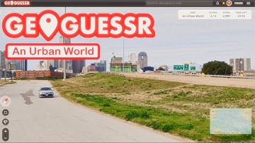 GEOGUESSR - An Urban World, No Moving [PLAY ALONG]