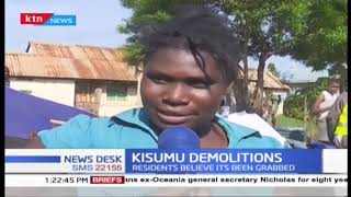 Families in Kisumu's Nubian estate left homeless after houses demolished by county