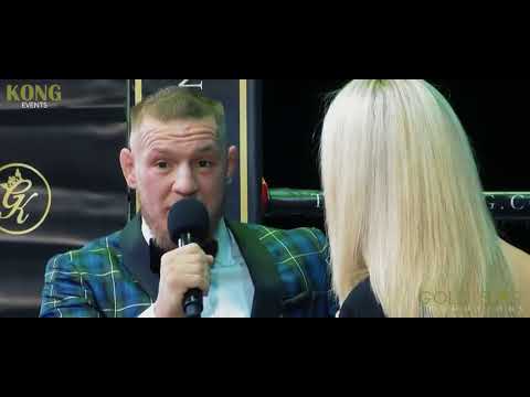 NEW Conor McGregor  Full Interview An Evening with Glasgow"