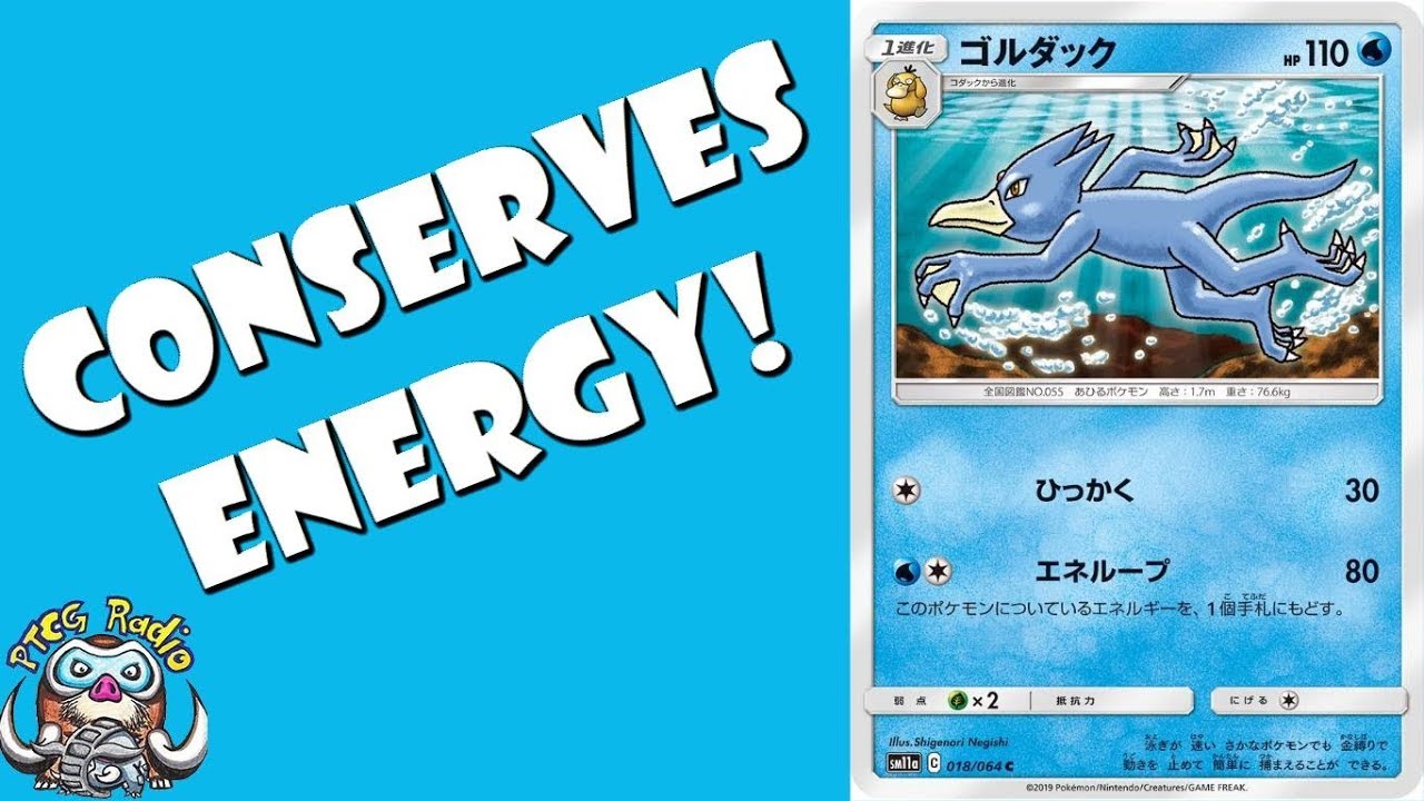 Golduck Conserves Your Energy in the Pokemon TCG!
