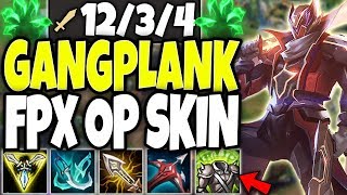 Nuevo Skin - Gangplank FPX 1350RP Parche 10.9 (FunPlus Phoenix GimGoon) 