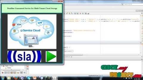 Deadline Guaranteed Service for Multi-Tenant Cloud Storage | Final Year Projects 2016
