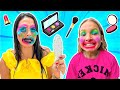 Gatinha das Artes e Mamãe brincam com suas MAQUIAGENS DE BRINQUEDO | Pretend Play Makeup Toys