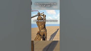 How does attack work in our game? ⚔️#shorts #indiedev #gamedev #unreal #chivalry #forhonor