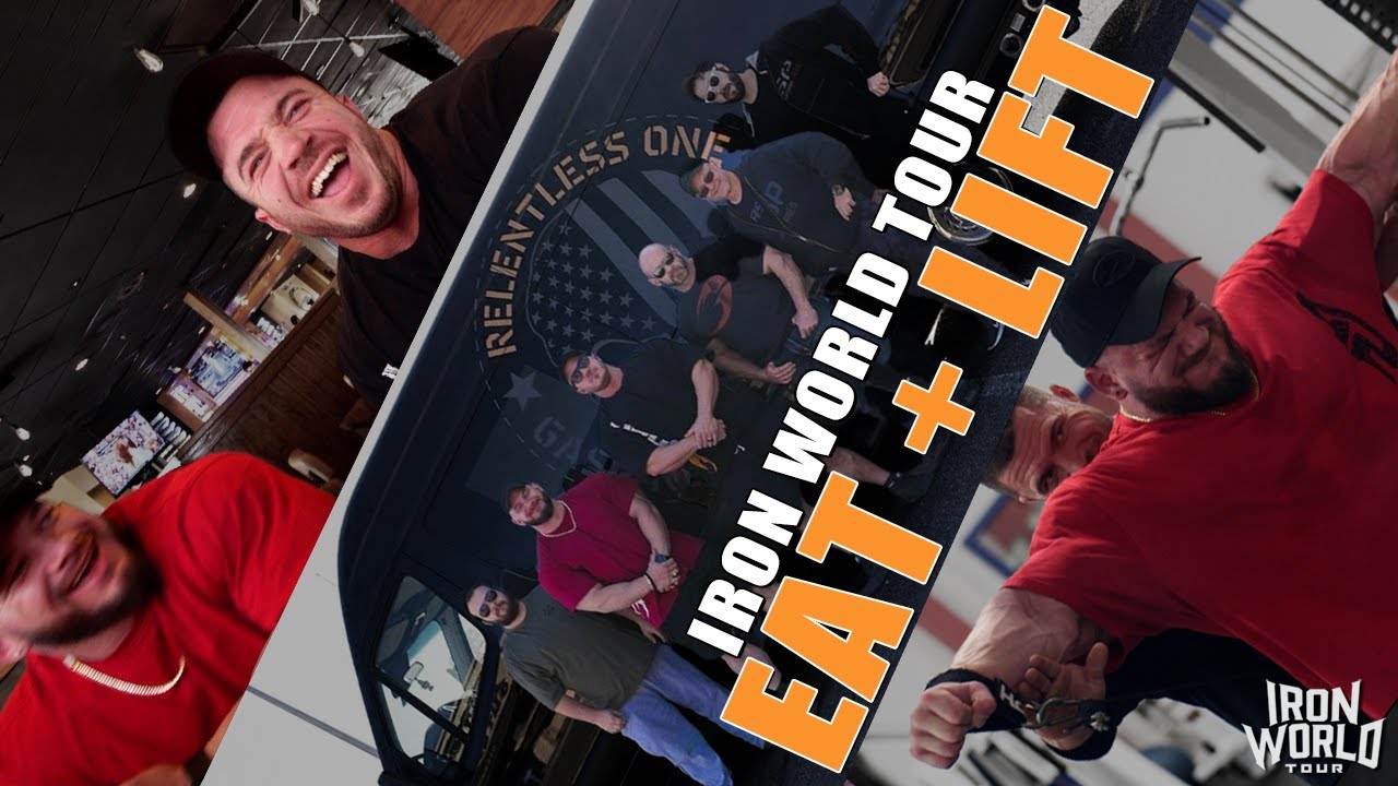 Eating and Lifting On The Road | Hunter Labrada and Brett Wilkin