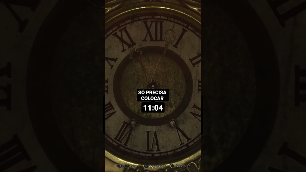 Resident Evil 4 Remake - Puzzle do Relógio - Ashley (11:04H) #residentevil4  