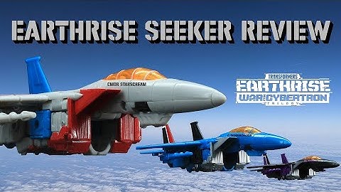 Stop Motion Review 120 - Earthrise Starscream Thundercracker and Skywarp