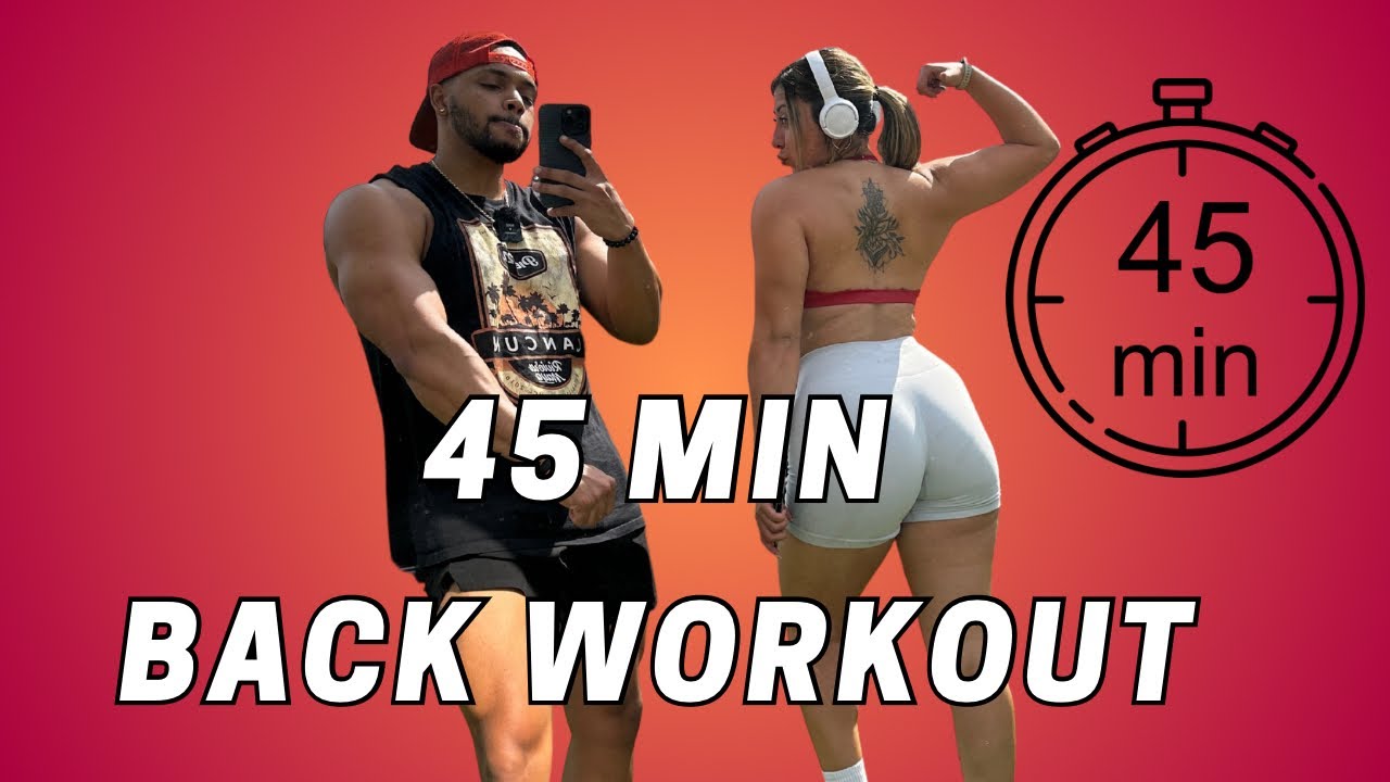 MOST effective Back Workout in under a Hour ‼️ - YouTube